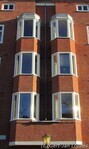 Basis erkers, Karperstraat.
<br/>
Gert-Jan Lobbes, 2016